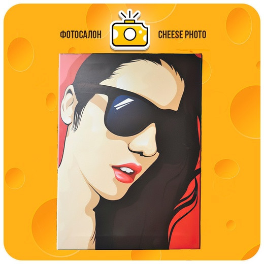 Фото на холсте без подрамника